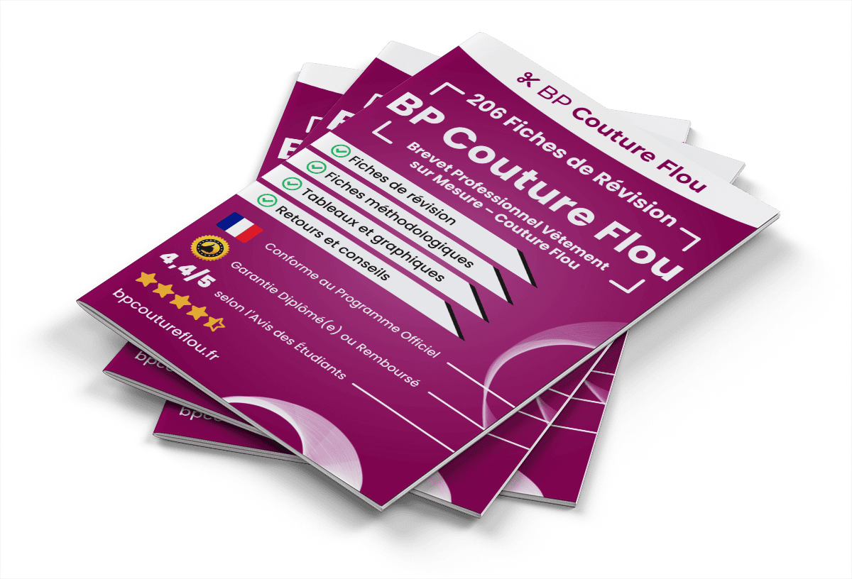 206 Fiches de Révision pour le BP Couture Flou